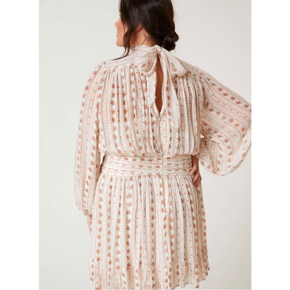 ANTHROPOLOGIE • LET ME BE • MOCK NECK SHEER MINI DRESS NWT - Picture 3 of 10